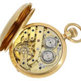 Taschenuhr: interessantes deutsches Ankerchronometer mit spezieller Spirale, Spezial-Anker und Chronometerunruh, signiert M.Ort Nürnberg, ca. 1880 - photo 6