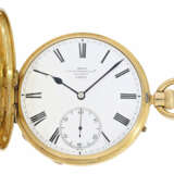 Taschenuhr: sehr feine englische Goldsavonnette, Dent London No.25655, Watchmaker to the Queen, geliefert an A. Boulant, ca.1875 - Foto 1