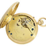 Taschenuhr: sehr feine englische Goldsavonnette, Dent London No.25655, Watchmaker to the Queen, geliefert an A. Boulant, ca.1875 - Foto 4