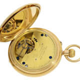 Taschenuhr: schwere, feine Halbsavonnette, königlicher Uhrmacher J.W. Benson. London No.6894, London 1869 - photo 3