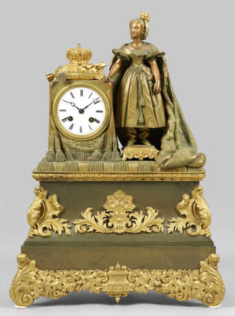 Große Louis Philippe-Figurenpendule - photo 1