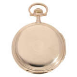 Taschenuhr: schwere, rotgoldene Louis XV Savonnette, Uhrenfabrik Union Glashütte, No.56737 - фото 3