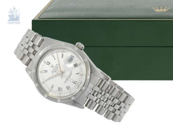 Armbanduhr: vintage Rolex Herrenuhr Ref.15010 mit Originalbox, Originalpapieren und Originalrechnung von 1988 - Foto 1