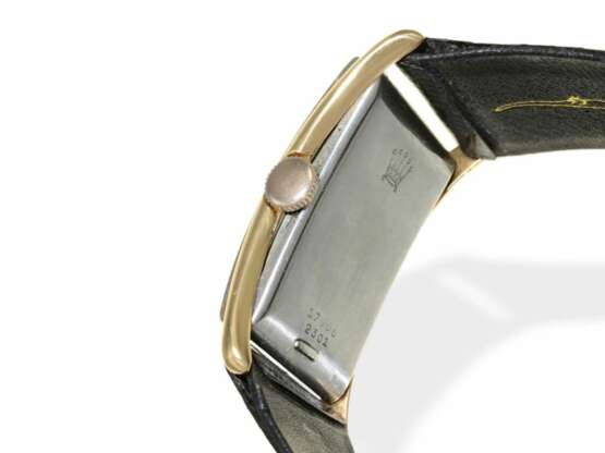 Armbanduhr: äußerst seltene, übergroße Herrenuhr mit tailliertem "Hour Glass" Gehäuse, ganz frühe Rolex Prince , Ref.2301, ca.1926 - Foto 3