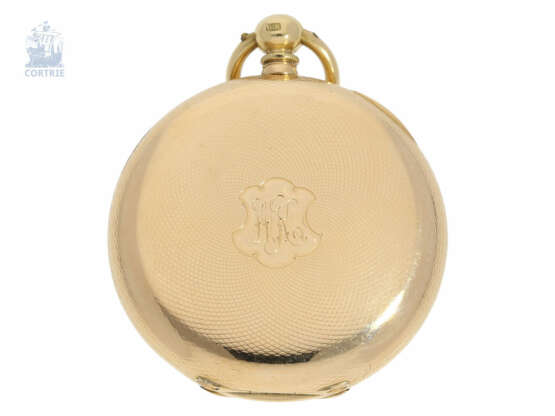 Taschenuhr: ganz frühes, sehr seltenes Taschenchronometer mit Schlüsselaufzug, Jules Jürgensen Copenhagen No.8331, ca.1855 - фото 2