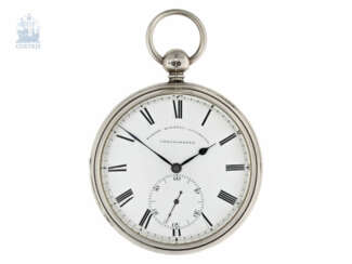 Taschenuhr: außergewöhnliches, besonders schweres Taschenchronometer Robert Roskell, Liverpool, No. 6078, Hallmarks 1845