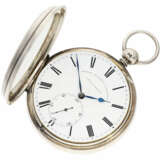 Taschenuhr: außergewöhnliches, besonders schweres Taschenchronometer Robert Roskell, Liverpool, No. 6078, Hallmarks 1845 - фото 5
