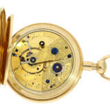 Taschenuhr: rares, hochfeines englisches Taschenchronometer mit 1/8-Repetition, George Moore, London, No.505, Hallmarks London 1840 - photo 2