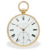 Taschenuhr: schweres Taschenchronometer, signiert Frodsham London No.198, Hallmarks 1824 - Foto 5