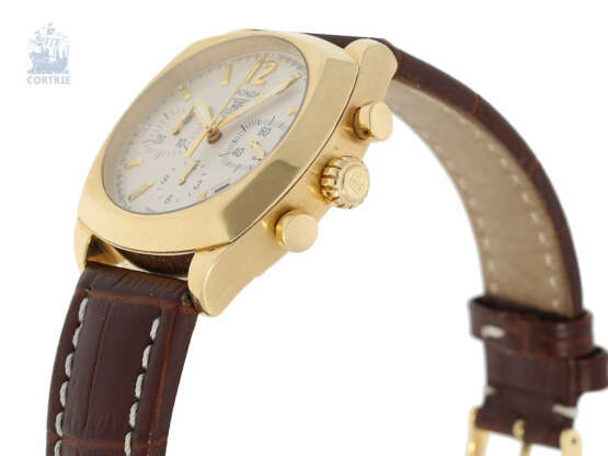 Armbanduhr: hochwertiger, luxuriöser Gold-Chronograph in Chronometerqualität, Tag Heuer "Monza" Ref. CR514A, limitiert auf weltweit 150 Stück!, ca.2002 - Foto 2