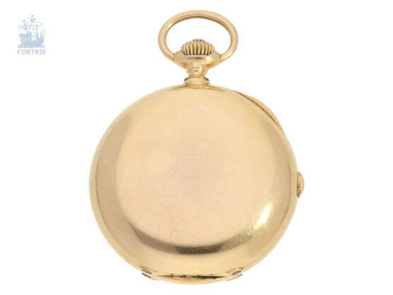 Taschenuhr: besonders schweres Taschenchronometer mit Chronograph und Register, Vacheron & Constantin "CHRONOMETRE" No.189853, ca. 1900 - Foto 3