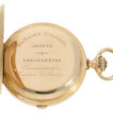 Taschenuhr: besonders schweres Taschenchronometer mit Chronograph und Register, Vacheron & Constantin "CHRONOMETRE" No.189853, ca. 1900 - photo 7