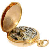 Taschenuhr: hochfeines Patek Philippe Chronometer mit Schleppzeigerchronograph von 1883 in Roségold, No.65865 - Foto 4