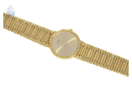 Armbanduhr: luxuriöse, super flache vintage Herrenuhr von Piaget, Ref. 84023 "Dancer", 80er Jahre - фото 5