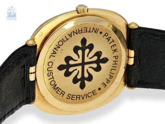Armbanduhr: hervorragend erhaltene automatische vintage Herrenuhr, "Big Ellipse Automatique" Patek Philippe, Genève, ca.1978 - фото 5