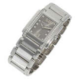 Armbanduhr: luxuriöse Patek Philippe Damenuhr Ref.4910/10A-010 "Twenty~4 Diamonds " mit Originalbox und Originalpapieren von 2011 - Foto 3