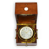 Marinechronometer: exquisites, ganz frühes Le Roy "Depot de la Marine Paris" , Marinechronometer, No.1-142/619, ca.1865 - Foto 4