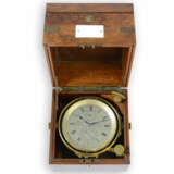 Marinechronometer: feines englisches Marinechronometer, "KELVIN, WHITE & HUTTON, NO. 5584", London ca.1910 - Foto 4