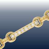 ArmbanDurchmesser: ausgefallenes Brillant-Armband, sehr hochwertige Goldschmiedearbeit, ca. 1,68ct - фото 1