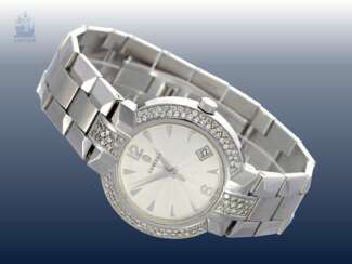 Armbanduhr: Herrenuhr der Marke Concord mit reichem Brillantbesatz, ca.2ct