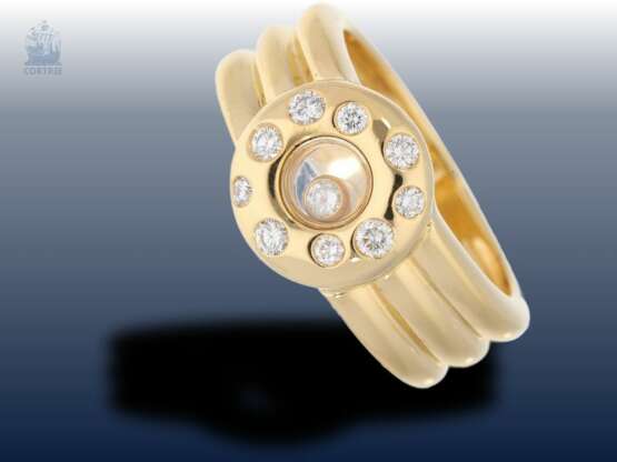 Ring: ehemals sehr teurer vintage Chopard-Ring mit feinen Brillanten, Modell "Happy Diamonds" - photo 2