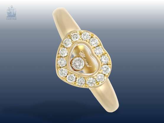 Ring: hochwertiger Chopard Brillantring "Happy Diamonds" - Foto 1