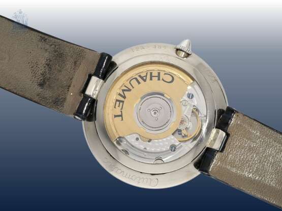 Armbanduhr: elegante, automatische Designer-Uhr "Disco Volante", Chaumet Paris, 18K Weißgold, 90er Jahre - фото 2