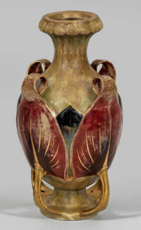 Amphora-Ziervase mit Lüsterglasur - Foto 1