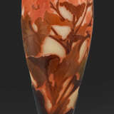 Große Jugendstil-Vase mit Chrysanthemendekor von Emile Gallé - Foto 1