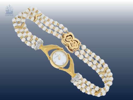 Kette/Armbanduhr/Ring: erlesener Diamantschmuck aus dem Hause Carrera y Carrera, Goldschmiedearbeit aus 18K Gelbgold - Foto 3