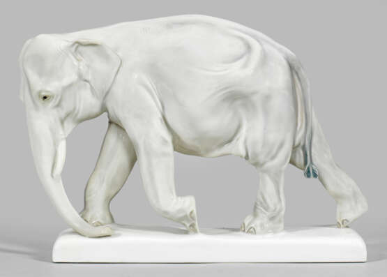 Seltene Jugendstil-Tierfigur "Elefant" - Foto 1