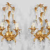 Paar Wandlampen im Stil von Maison Baguès - Foto 1