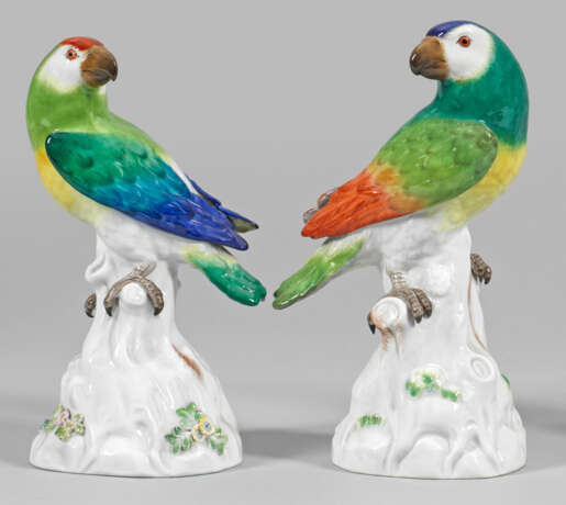 Paar Papageien als Gegenstücke - photo 1