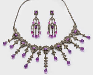 Belle Epoque Amethyst-Demi Parure