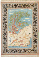 Kleiner Isfahan-Bildteppich