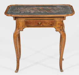 Barocker Perlmosaik-Tisch der Manufaktur Selow