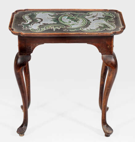 Barocker Perlmosaik-Tisch der Manufaktur Selow - photo 1