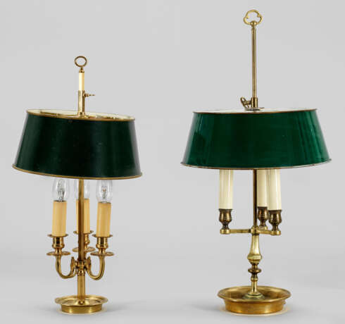 Zwei Bouillotte-Tischlampen - Foto 1