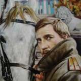 “Exodus from the Crimea Lieutenant Brusentsov” Canvas Oil paint Realist Historical genre 2014 - photo 2