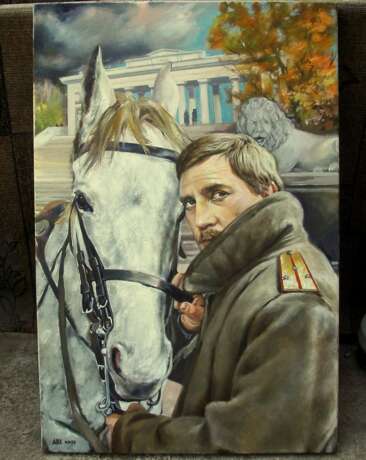 “Exodus from the Crimea Lieutenant Brusentsov” Canvas Oil paint Realist Historical genre 2014 - photo 3