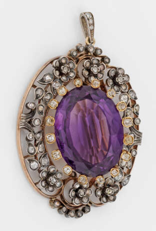 Belle Epoque-Amethyst-Anhänger - photo 1