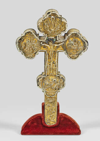 Museales und äußerst fein gearbeitetes Reliquienkreuz - Foto 1