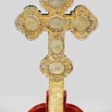 Museales und äußerst fein gearbeitetes Reliquienkreuz - photo 2
