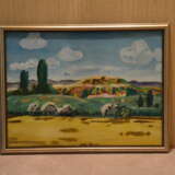 «Оазис в пустыне» Toile Peinture à l'huile Impressionnisme Peinture de paysage 2011 - photo 3