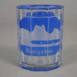 Konvolut antikes Glas - 19. Jh., 3-tlg.: 1x Ranftbecher aus Lit - photo 2