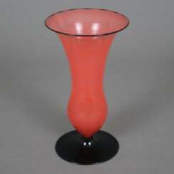 Art-Déco Vase - Entwurf wohl Michael Powolny für Loetz Witwe, K