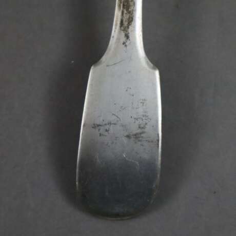 Satz von 6 Suppenlöffeln - um 1900, 800er Silber, punziert: "L. - photo 4