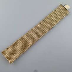 Manschettenarmband - Gelbgold 585/000 (14K), gestempelt, breite