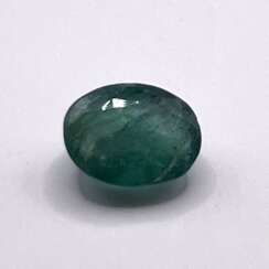 Natural Emerald - 2.38ct., oval cut, origin: Zambia, GGI certif