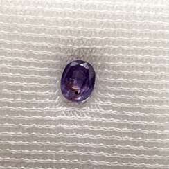 Natural Sapphire - 1.52ct, oval cut, origin: Madagascar, "AIG A